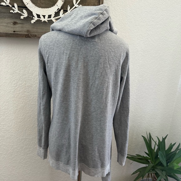 Evy’s Tree Gray Hooded Women's open front sweatshirt‎ size M - Picture 3 of 8